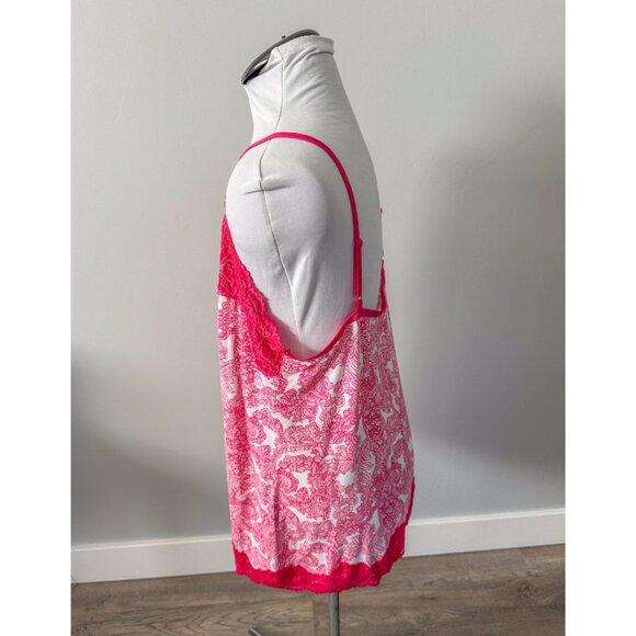 Lane Bryant Pink Lace Tank - Picture 8 of 8